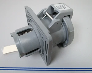 *NEW* 0720 Hubbell 125/250 VAC 100amp 4 Pin Inlet Receptacle M4100B12R - Picture 1 of 17
