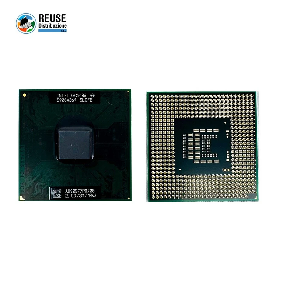 Processore Notebook Intel Core 2 Duo Processor P8700, 2.53 GHz, 1066 MHz P75 - Immagine 1 di 3