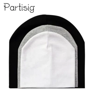 Cotton Newborn Baby Hats Beanie Kids Bonnet for Boys Girls Children Cap in Sprin - Picture 1 of 44