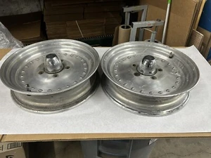 Centerline Vintage Auto Drag Wheels 15x3.5 Chevy GM Skinny Front Runners J20000 - Picture 1 of 14