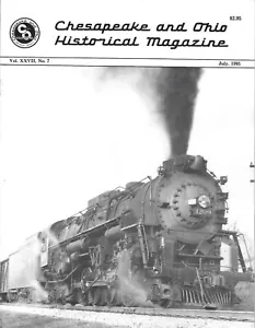Esquema de pintura C&O Chesapeake y Ohio julio 1995 Plymouth diamante Futura Berkshire - Imagen 1 de 2