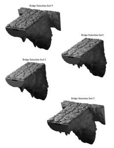 Lost Caverns Bridges - 28 mm / 1" - DragonLock - DND - Pathfinder - RPG - Dungeo - Picture 1 of 15