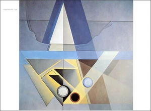 Impresión de colección Lawren Harris 1969 composición 1 1940 bellas artes Canadá abstracto - Imagen 1 de 3