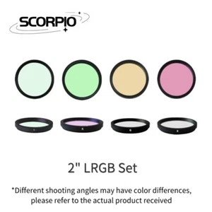 Scorpio Astro 2"/36mm LRGB Astronomical Photography CCD/CMOS filters - Picture 1 of 3