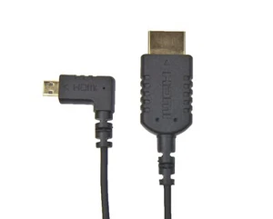 CMR 31 pulgadas 4K Micro Ángulo recto HDMI macho a cable HDMI macho estándar. HDMI 2.0 - Imagen 1 de 7