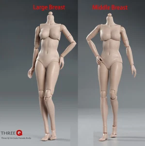 1/6 Female Flexible Suntan Skin Semi Rubber Figures Body 12'' Soldier Doll Toys - Picture 1 of 20