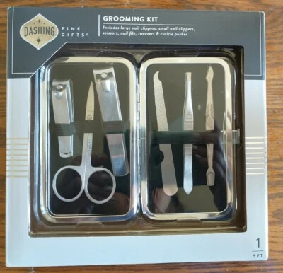 Dashing тонкий подарки груминг комплект: ноготь: машинки для стрижки, пинцет, ножницы, новый в коробке, Бесплатная доставка - Изображение 1 из 4
