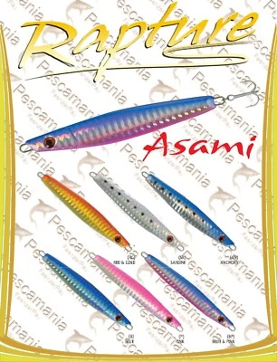 Artificiale spinning Trabucco Rapture Asami Metal Jig 28 gr. 8,0 cm vertical jig
