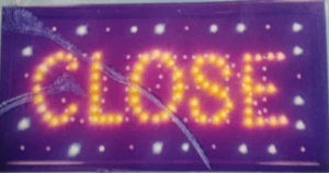 CLOSE OPEN LED Neon Sign,business sign,shop sign,store sign,window sign - Picture 1 of 1