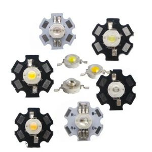 5/10 LED SMD Chip cob 1/3/5W High Power Rot LED lamp beads Warme Weiß Glühbirne - Bild 1 von 15