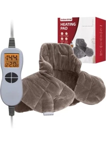 Ambershine 19''x24'' XXL Weighted Neck & Shoulder Heating Pad, 12 Heat Settings - Picture 1 of 17
