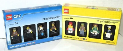 Lego 5004940 & 5004941 MiniFigure Set Toys R Us LIMITED EDITION ~ NEW Sealed - Image 1 of 4
