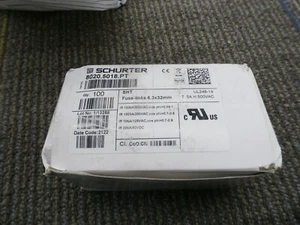 New 100Pack Schurter 8020.5018.PT Fuse, 6.3x32 Pigtail, 5 A, 500 VAC, Time-Lag - Picture 1 of 2