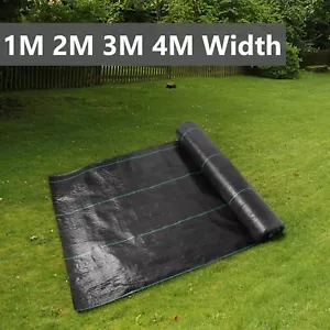 More details for heavy duty weed control fabric membrane garden ground suppressant barrier fabric