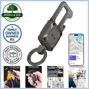 Men's Zinc Keychain With Tracker GPS Finder Heavy Duty Car Keychain Bottle Op... - Picture 1 of 9