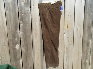 Brand New Joseph Abboud Tan Corduroy Pants Slacks Size 36 x 32 - Picture 1 of 9