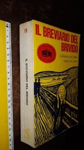LIBRO:IL BREVIARIO DEL BRIVIDO AA.VV. SUGAR EDITORE 1967 WEEK END - Imagen 1 de 4