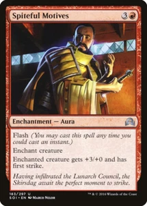 MTG Spiteful Motives Ombre su Innistrad 183/297 non comune quasi nuovo - Foto 1 di 1