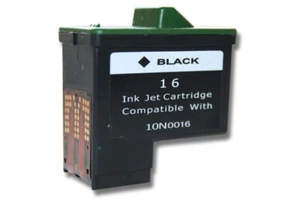Druckerpatrone Schwarz 15ml Ersatz für Lexmark 17, 16, 10N0217, 10N0016 - Bild 1 von 1