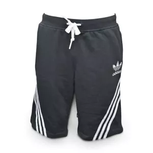 Pantalones Cortos Adidas TS FT Negro Blanco S Unisex Largo Z74122 Tres Rayas - Imagen 1 de 4