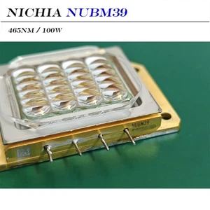 1pc Nichia Gebraucht 465nm 100W NUBM39 Blaues Licht Projector Lasermodul - Picture 1 of 7