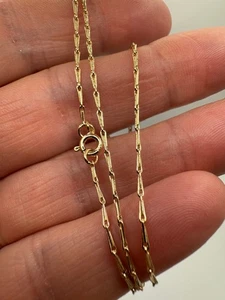 Halskette Kette 9 kt Gelbgold massiv Heusamen 1,44 mm 24" / 60 cm (HS2) - Bild 1 von 6