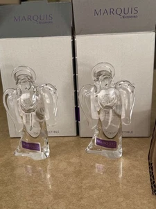 Marquis von Waterford 2 Kristallengel 3,75 Zoll (Neu im Karton) - Bild 1 von 4