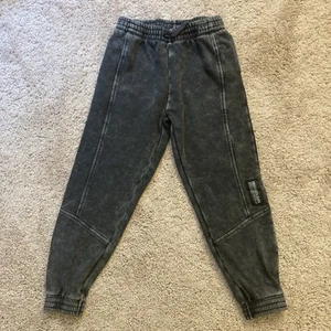 H&M KIDS SWEATPANTS Size 6X Unisex Color Black With Pockets Elastic At Waist - Picture 1 of 9