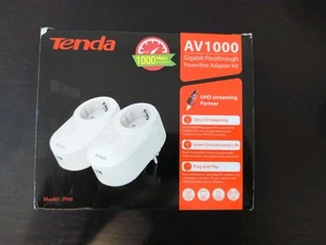 Power Line Elettrico Tenda AV1000 1GBIT Ethernet con Presa Passante - Foto 1 di 5