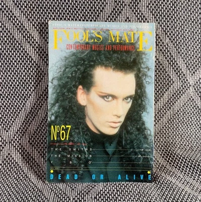 Rare FOOL'S MATE No.67 Music Magazine 1987 Dead or Alive The Smiths YBO2 - Image 1 of 4