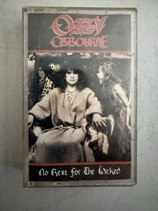 Ozzy Osbourne - No Rest for the Wicked - Cassette Tape - 1988 - Vintage - Picture 1 of 5