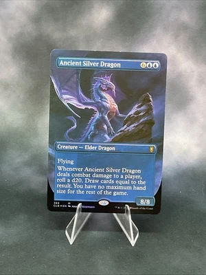 Ancient Silver Dragon (Borderless) Commander Legends: Battle for Baldur's... - Image 1 of 2