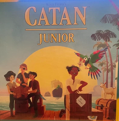 Klaus Teuber's Catan Junior Edades 6+ Juego de Mesa Familiar Nuevo Sellado Catán Para Niños Foto 1 de 3