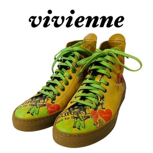 Men 9.0US Super Vhtf Model Vivienne Westwood Sneakers Designer Sneaker Boots Pla - Picture 1 of 8
