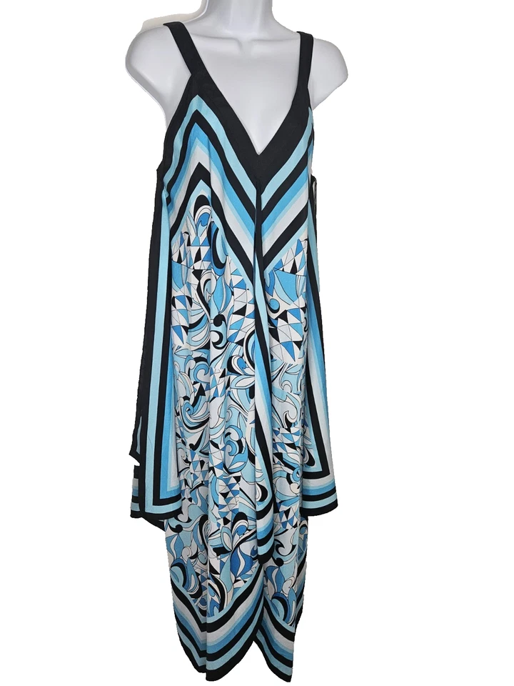 Vestido De Colección Y2K Ronni Nichole RN Studio Mujer Mujer 10 Multicolor BoHo Abstracto Foto 1 de 4