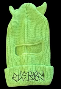 SUS BOY 2023 Drop Green Skimaske Shiesty Sturmhaube Lil Peep Ausverkauft Neu ohne Etikett - Bild 1 von 2