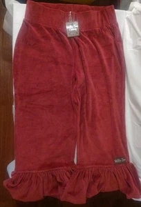 Matilda Jane hellburgunderrot Rüschenunterteil Hose Größe Large neu mit Etikett - Bild 1 von 6