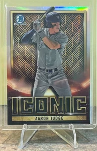 Bowman Chrome Bowman Iconic 2023 #BI8 Aaron Judge ~ Yankees de Nueva York - Imagen 1 de 1