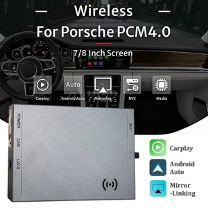 Decodificador de modernización automática inalámbrico Carplay y Android PCM4.0 4.1 para Porsche Cayenne - Imagen 1 de 17