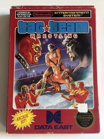 Tag Team 5 Screw Wrestling Nintendo Entertainment System NES with Original Box