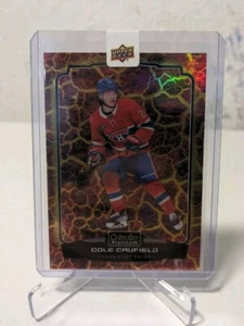 2022-23 OPC Platinum Cole Caufield Hot Magma 215/499 #144 Montreal Canadiens - Picture 1 of 2