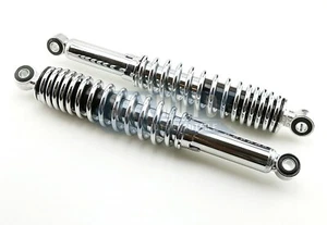 350 mm Stossdämpfer Federbeine YAMAHA SUZUKI KAWASAKI HONDA MOTO GUZZI Shocks - Picture 1 of 1