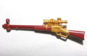22222, 1 rifle con visor, francotirador (Doc Brown), marrón rojo, dorado - Imagen 1 de 1