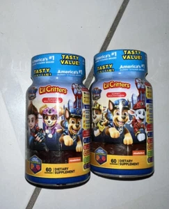 2x Lil Critters Paw Patrol Gummy 60 Ct Complete Multivitamin Dietary Supplement - Picture 1 of 3