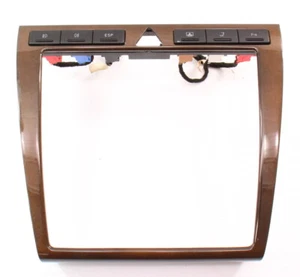 Recorte e interruptores de radio de grano de madera 00-03 Audi A8 S8 D2 ~ 4D0 820 325 - Imagen 1 de 4