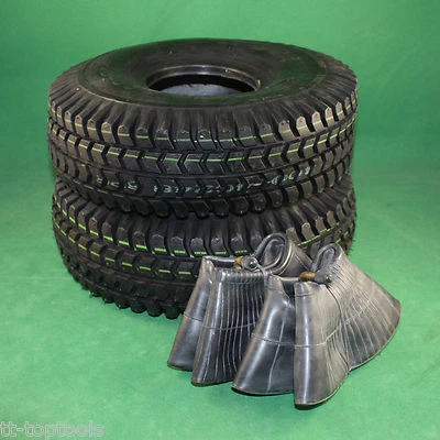 CST CHENG SHIN TIRE 2 x Reifen+Schlauch CST 4.00-4 6PR ~ Ø 300x100 Schwerlast-Sackkarre Talkum Profi