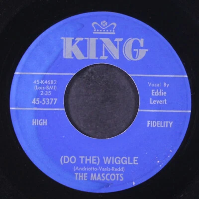 MASCOTS: wiggle / the story of my heaart KING 7" Single 45 RPM - Image 1 of 2