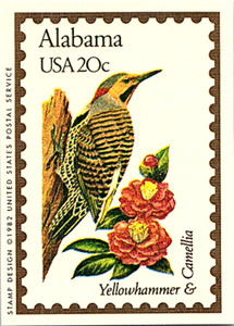 1991 Birds And Flowers State Card - Pick Choose Your Cards