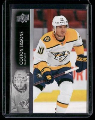 Colton Sissons 2021-22 Upper Deck #355 Nashville Predators - Image 1 of 2