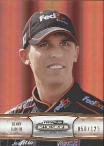 2011 Press Pass Showcase Gold #42 Denny Hamlin EE/125
